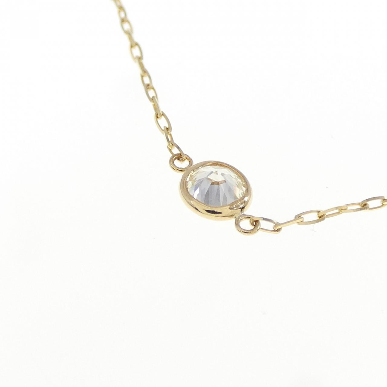 K18YG ダイヤモンド ネックレス 0.70CT