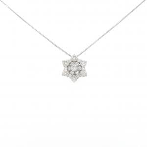 K18WG ダイヤモンド ネックレス 1.02CT