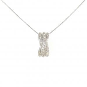 PT900/PT850 ダイヤモンド ネックレス 1.00CT