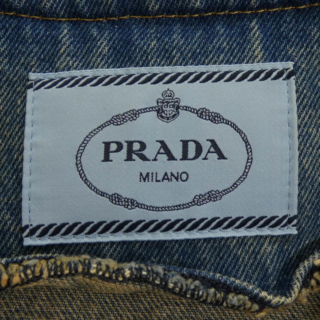 プラダ PRADA トライアングルロゴ GFB309 S000 13Z6 デニムジャケット