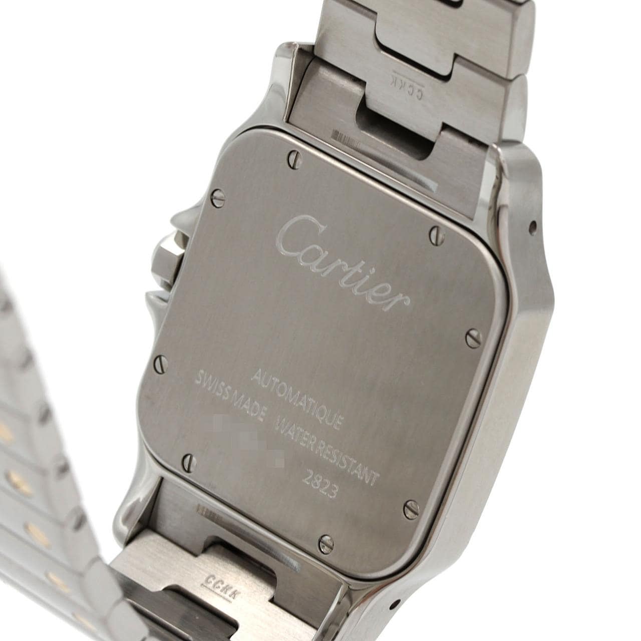 カルティエ サントスガルベXL コンビ W20099C4 SSxYG 自動巻