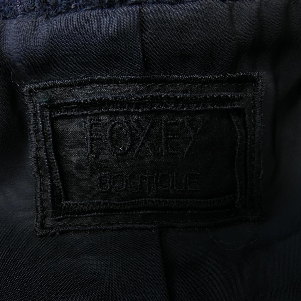 フォクシーブティック FOXEY BOUTIQUE ノーカラージャケット