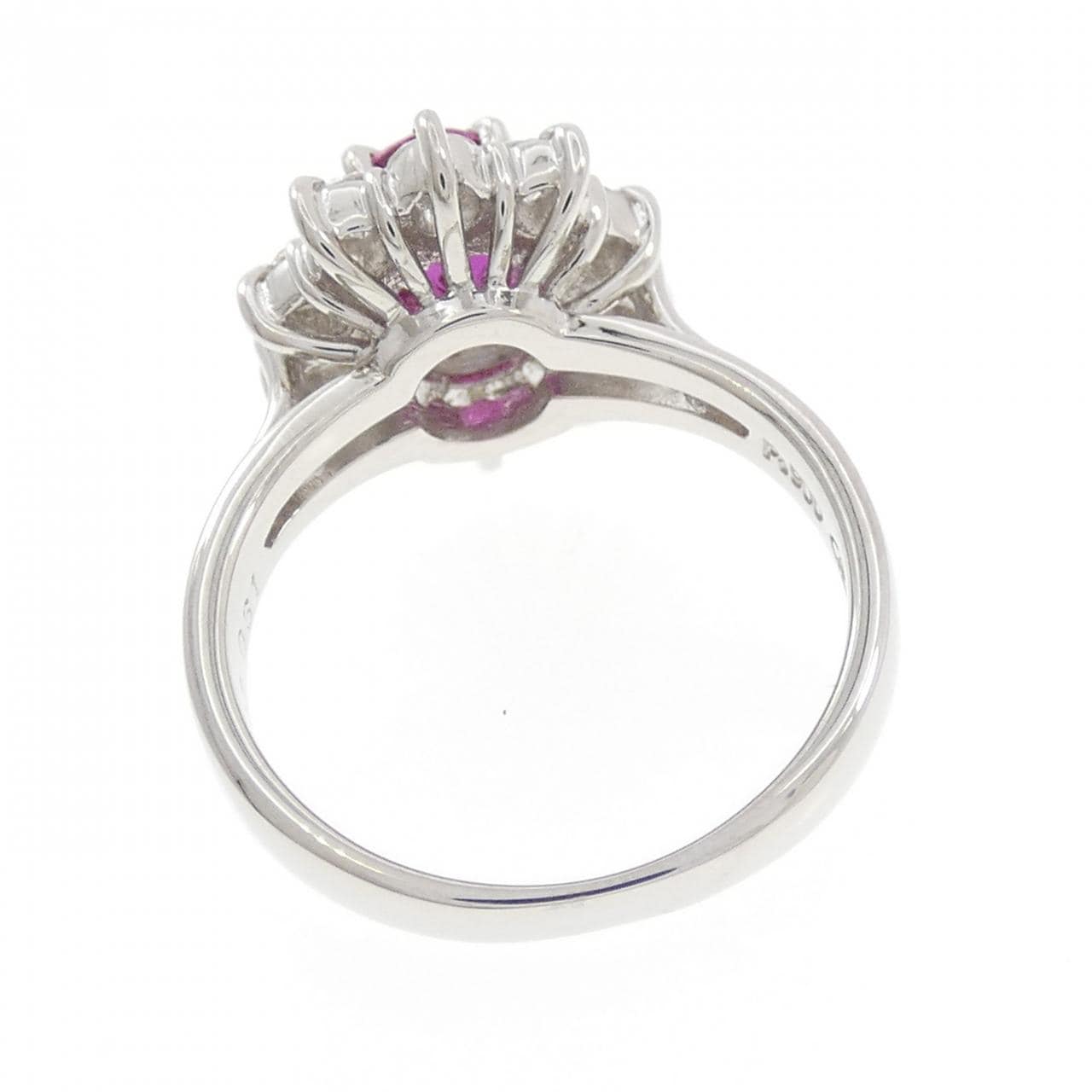 PT900 ルビー リング 0.917CT