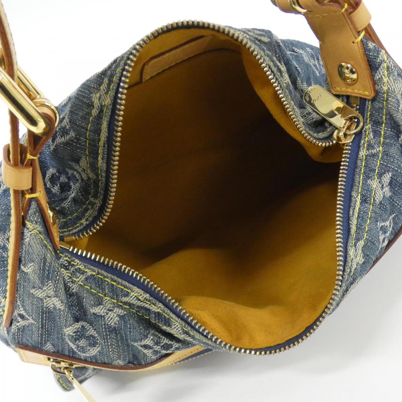 ルイヴィトン モノグラム デニム バギー PM M95049 ショルダーバッグ