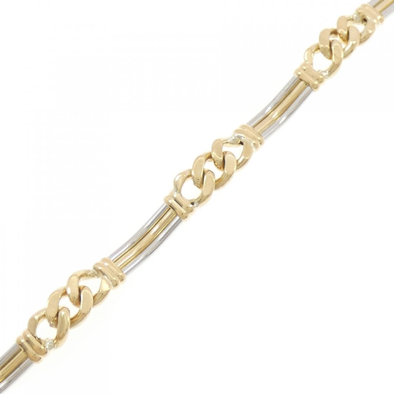 K18YG/PT850 Bracelet