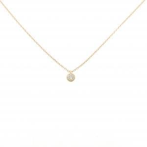 アガット ダイヤモンド ネックレス 0.06CT