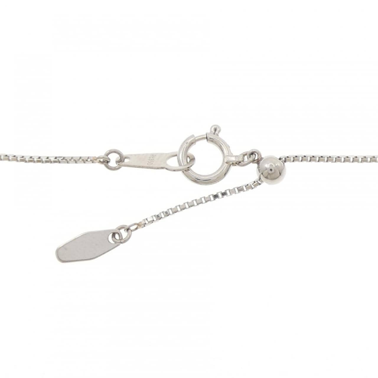 PT900/PT850 ソリティア ダイヤモンド ネックレス 1.003CT