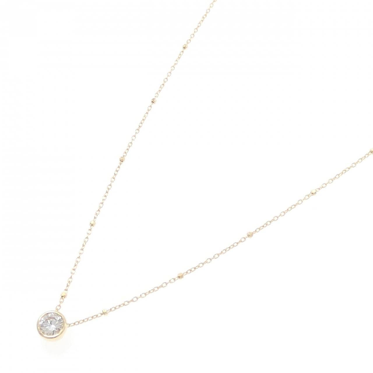 K18YG ダイヤモンド ネックレス 0.30CT
