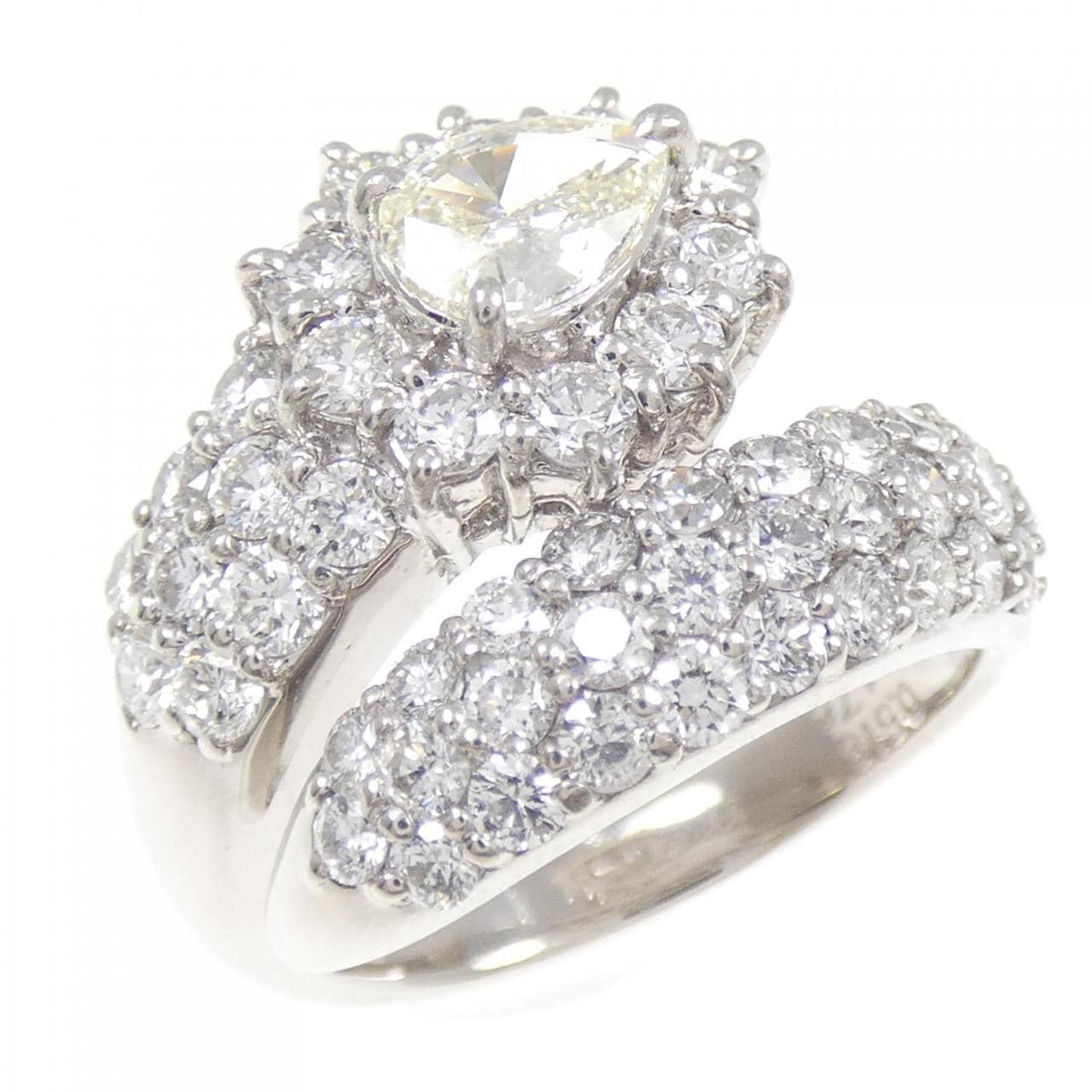 PT900 ダイヤモンド リング 0.518CT