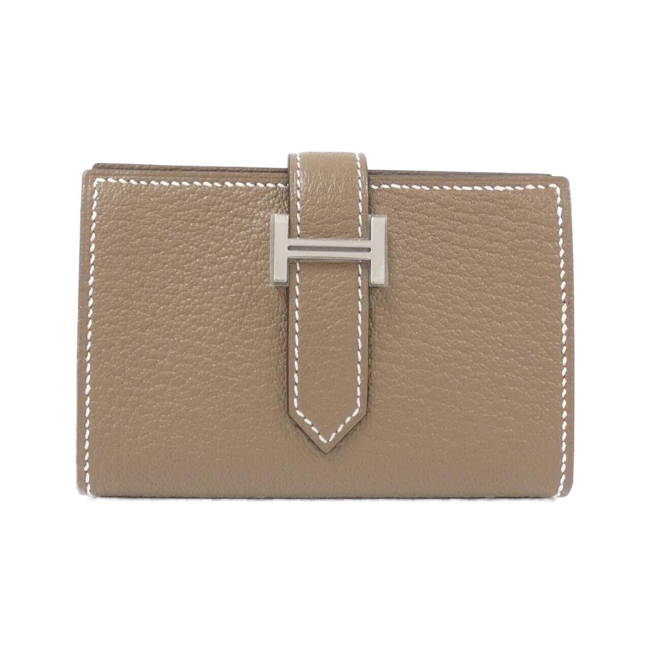 [未使用品] HERMES Bearn Mini 039795CK 钱包