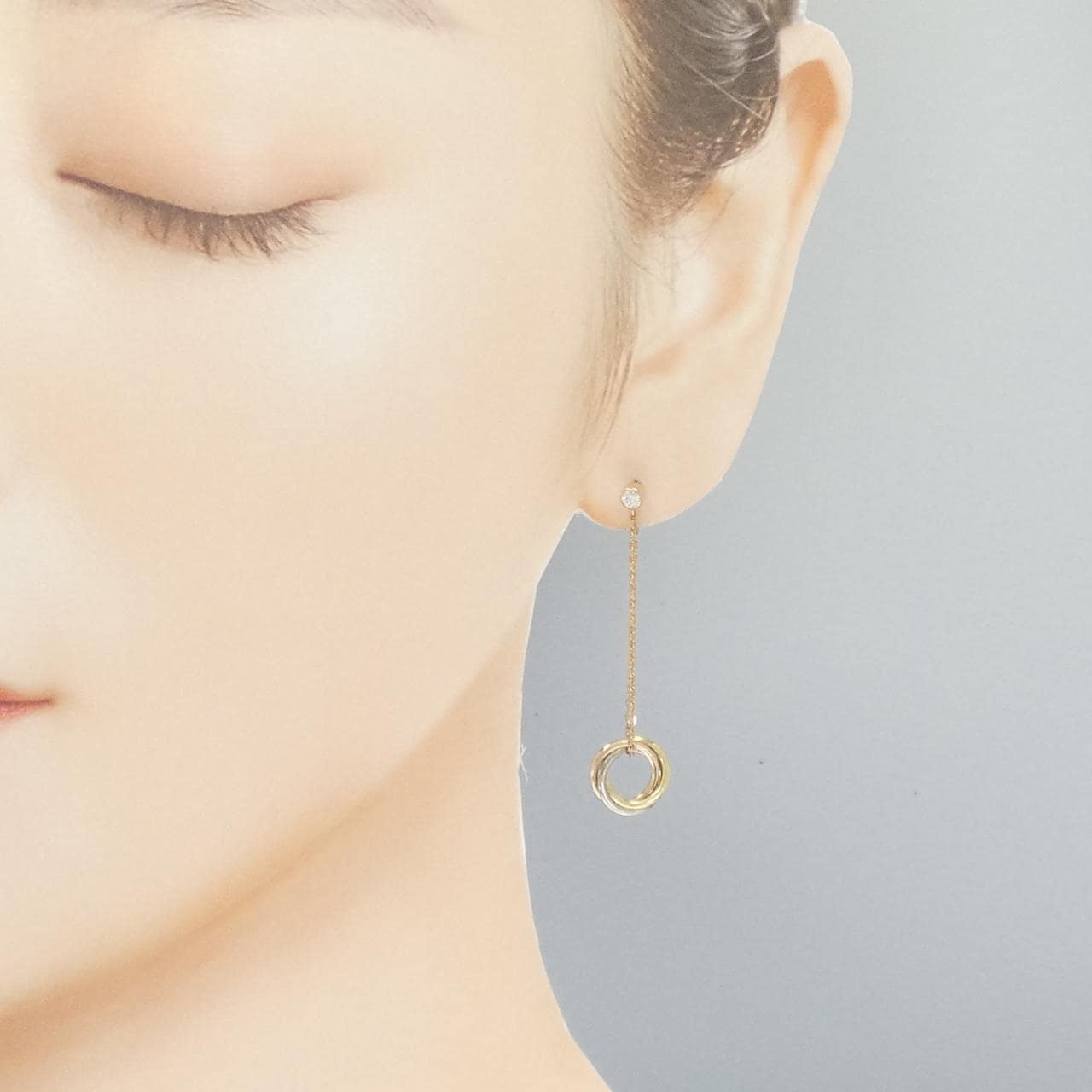 カルティエ トリニティ ピアス