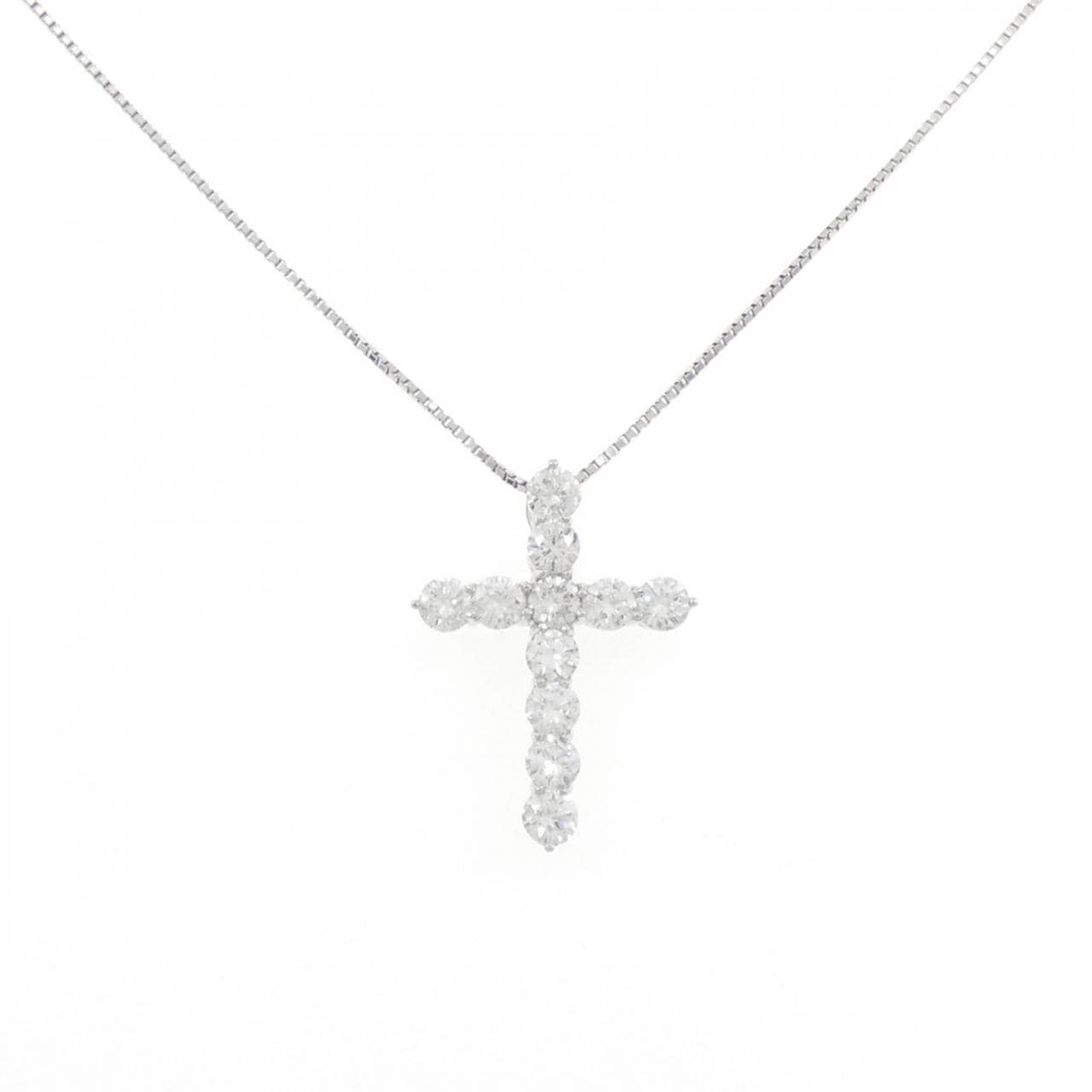 [BRAND NEW] PT Diamond Necklace 2.333CT G SI1-2 VG-GOOD