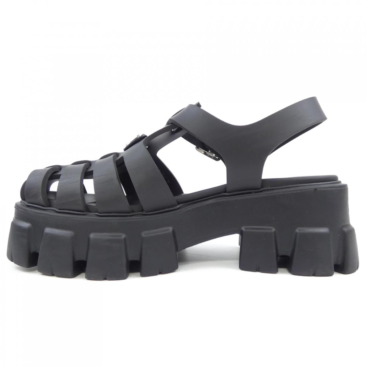 プラダ PRADA トライアングルロゴ モノリス 1X853M フォームラバー サンダル