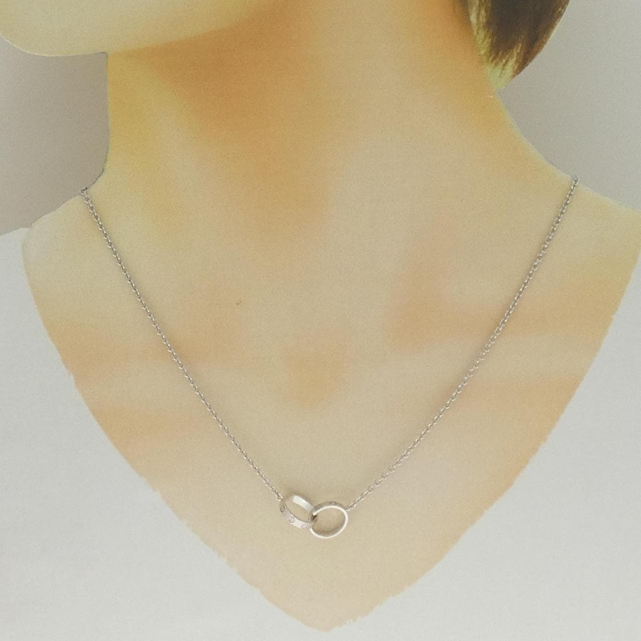 カルティエ ベビーラブ ネックレス