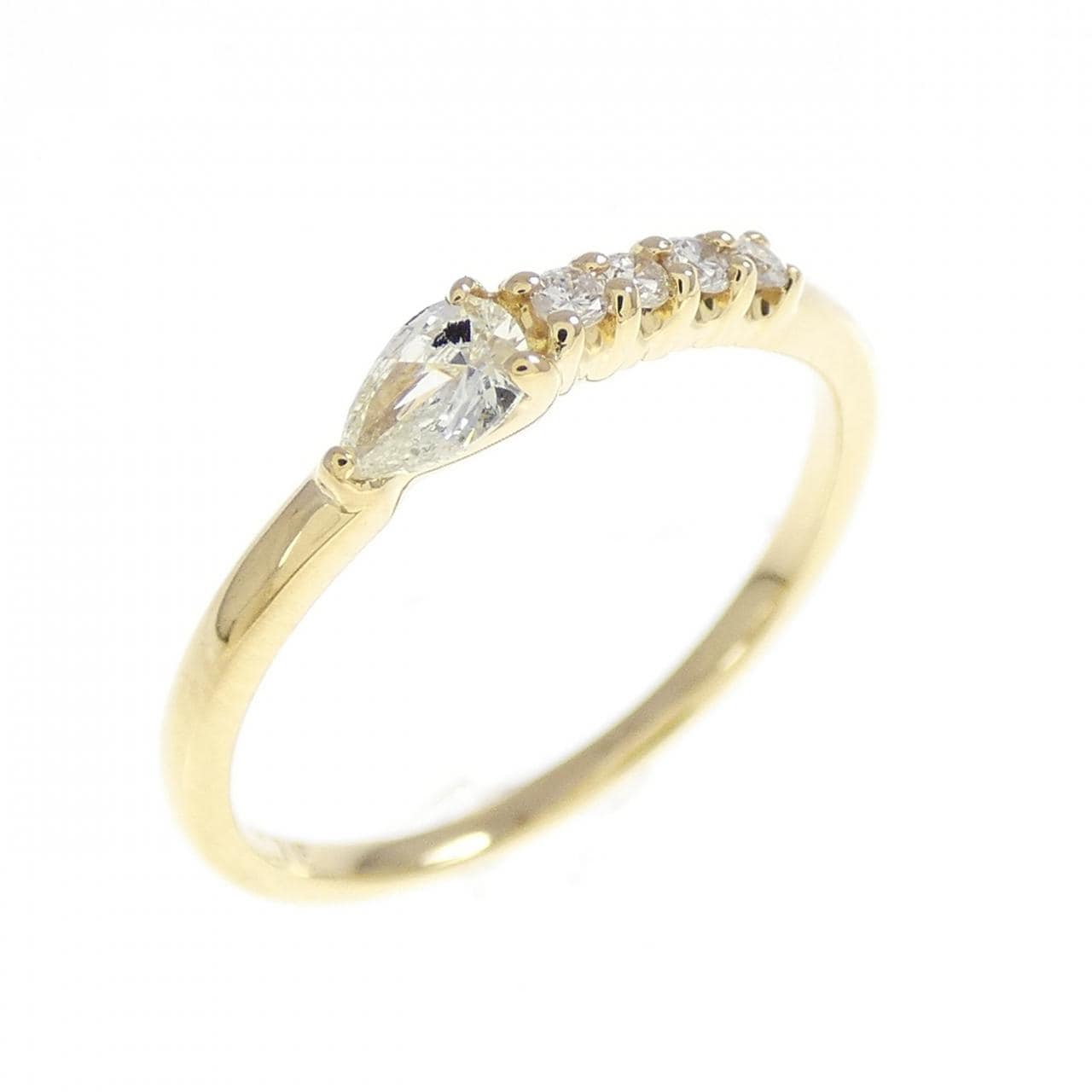 K18YG ダイヤモンド リング 0.15CT