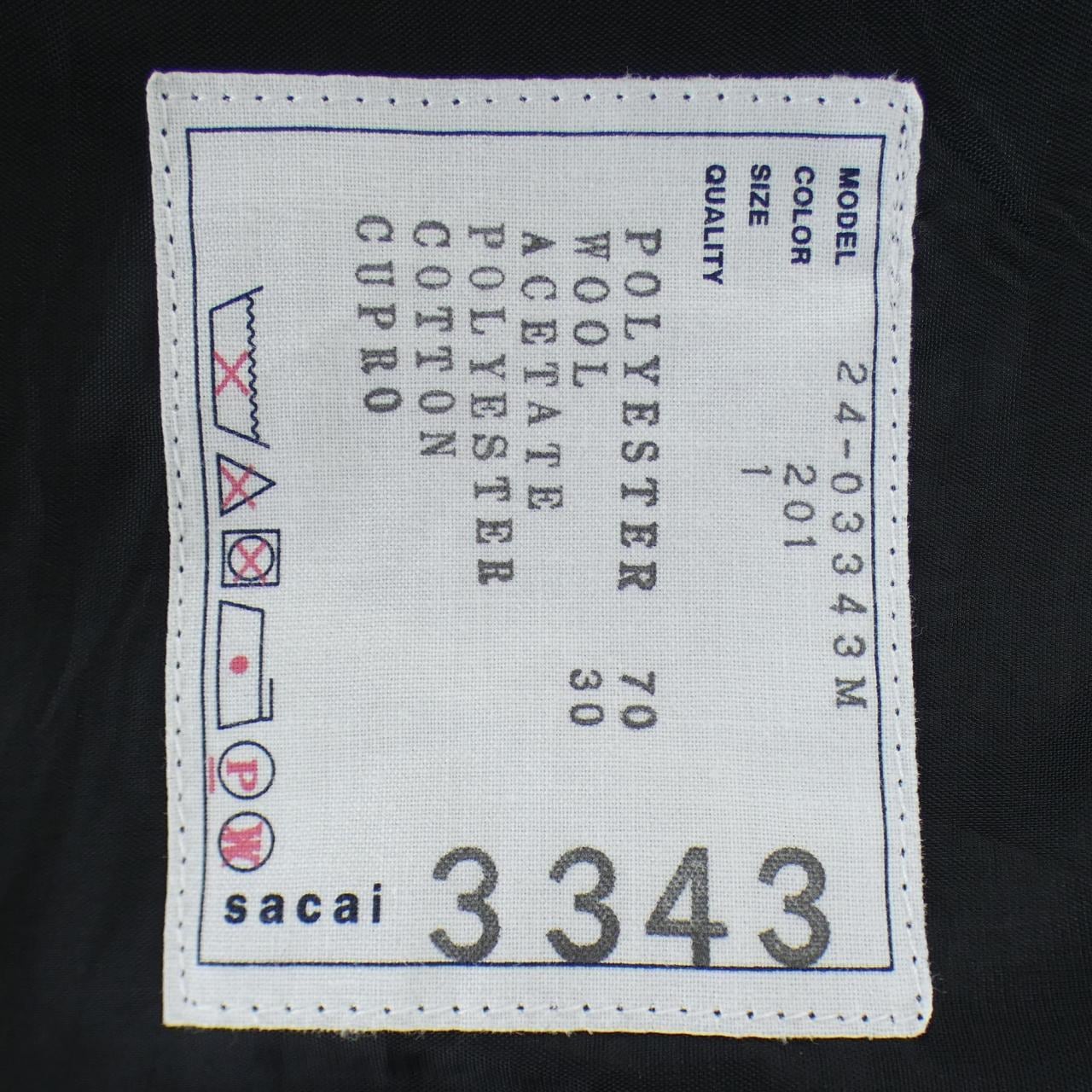 サカイ SACAI 24-03343M パンツ