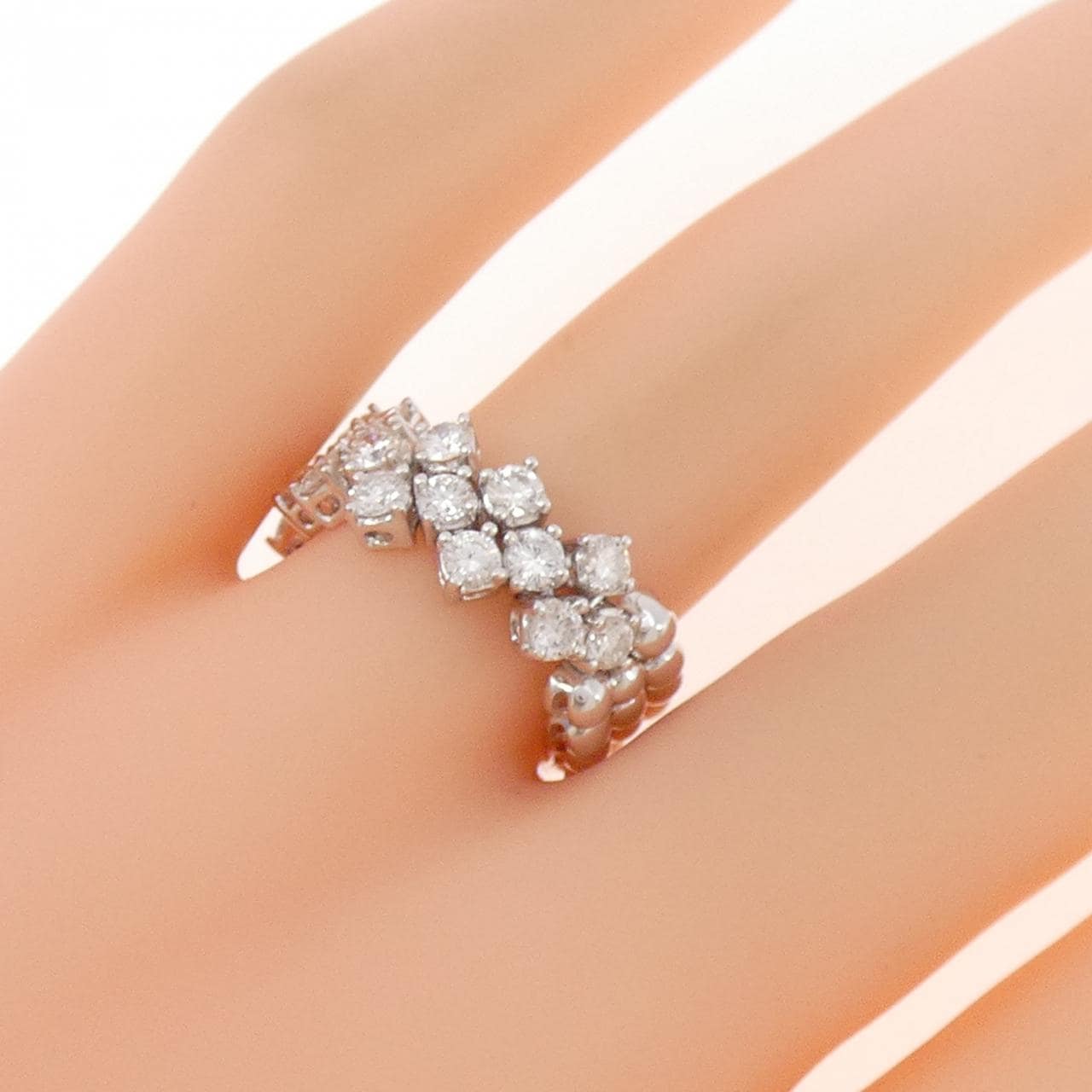 ポンテヴェキオ ダイヤモンド リング 1.13CT