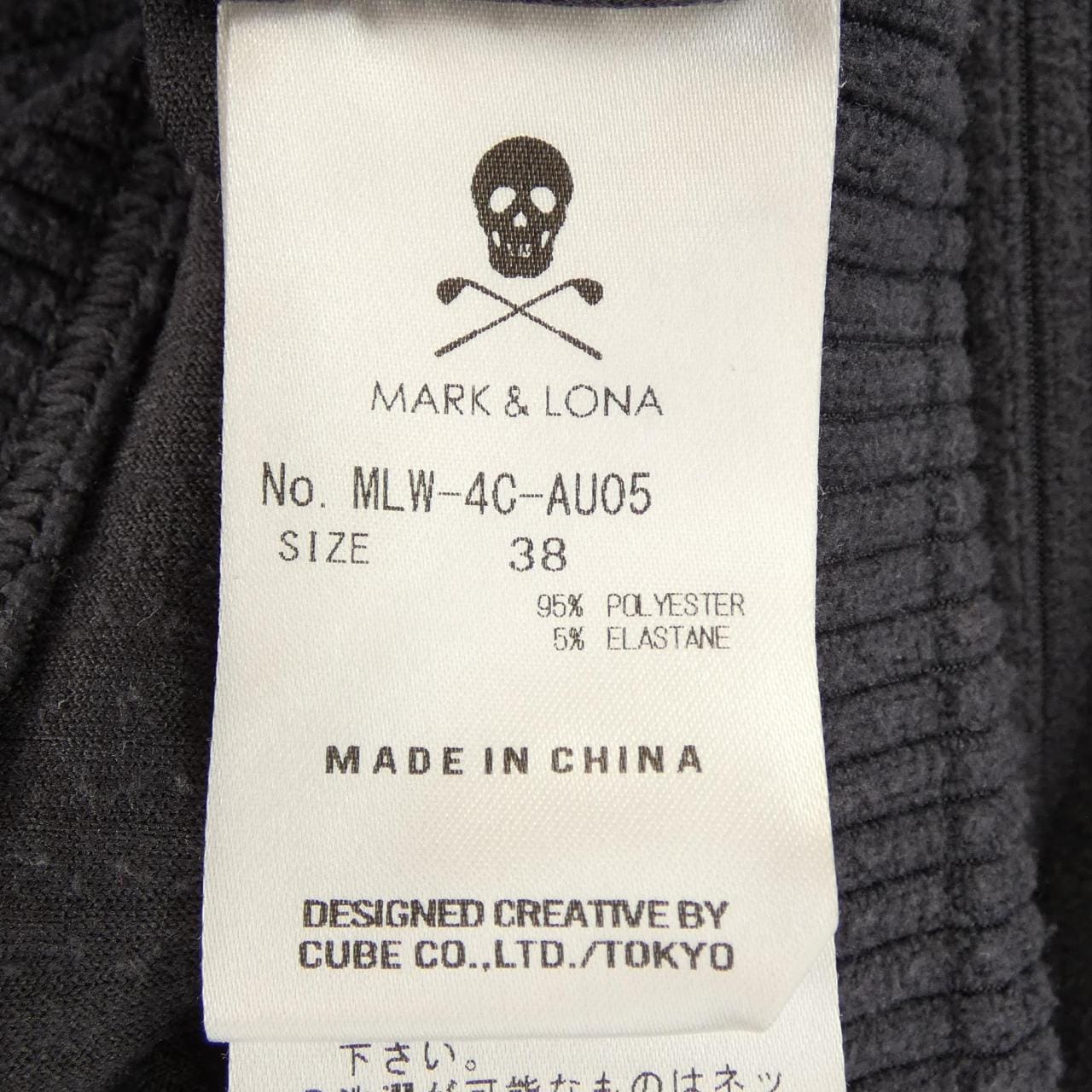 マークアンドロナ MARK&LONA MLW-4C-AU05 トップス