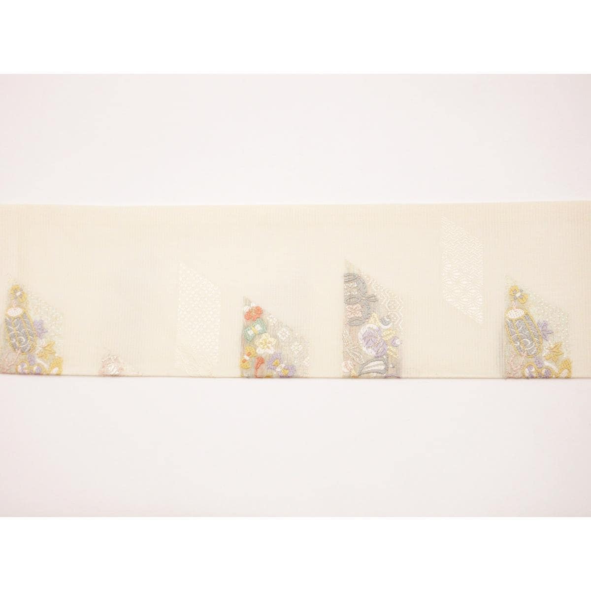 夏名古屋帯　絽織