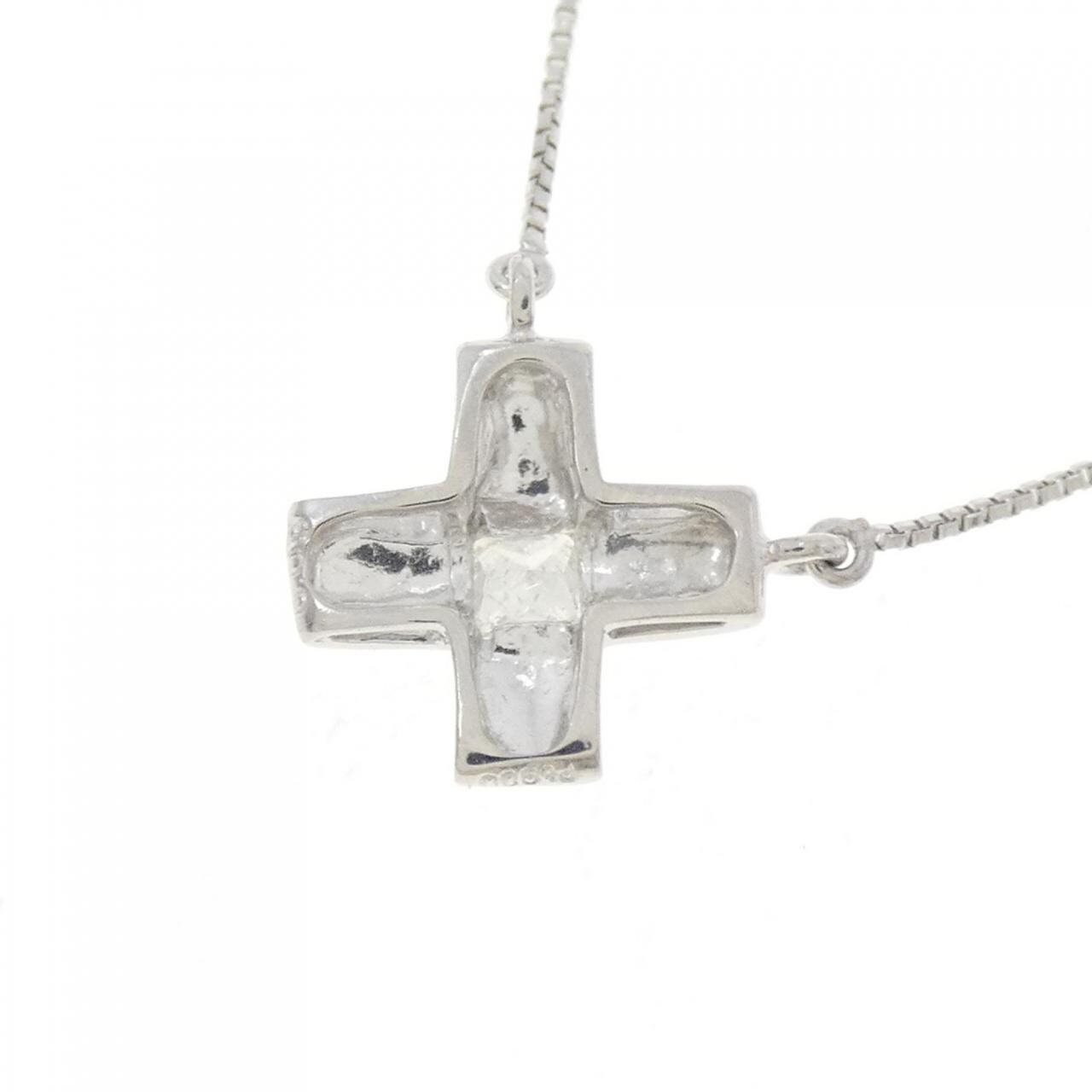 PT900/PT850 ダイヤモンド ネックレス 0.09CT