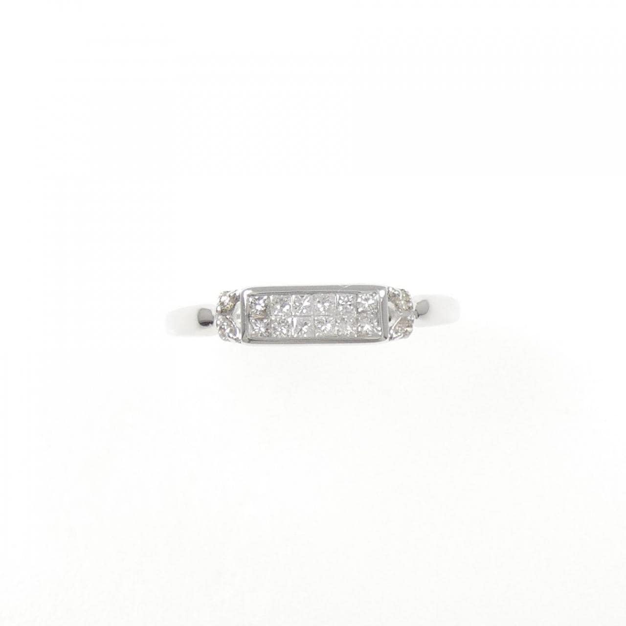 K18WG ダイヤモンド リング 0.20CT