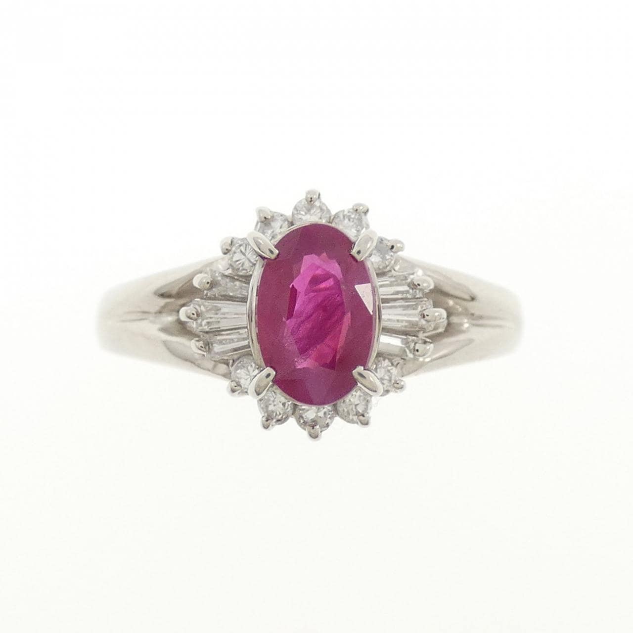 PT850 Ruby Ring 0.63CT
