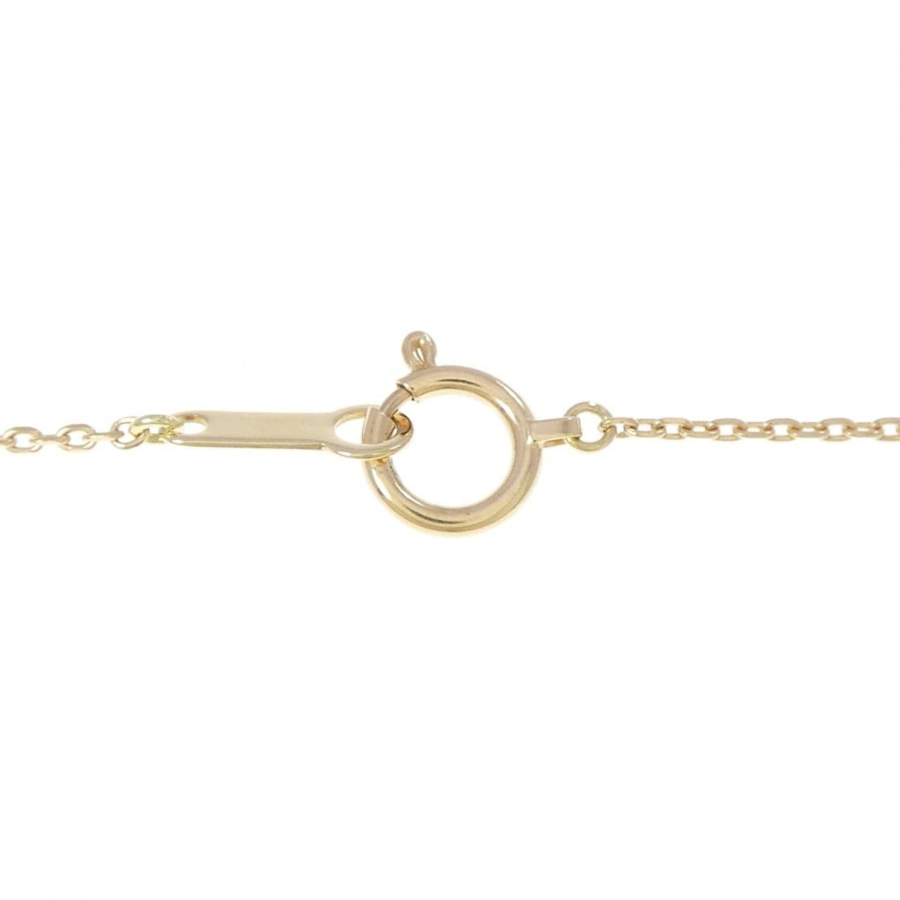 750YG/K18YG クロス ネックレス