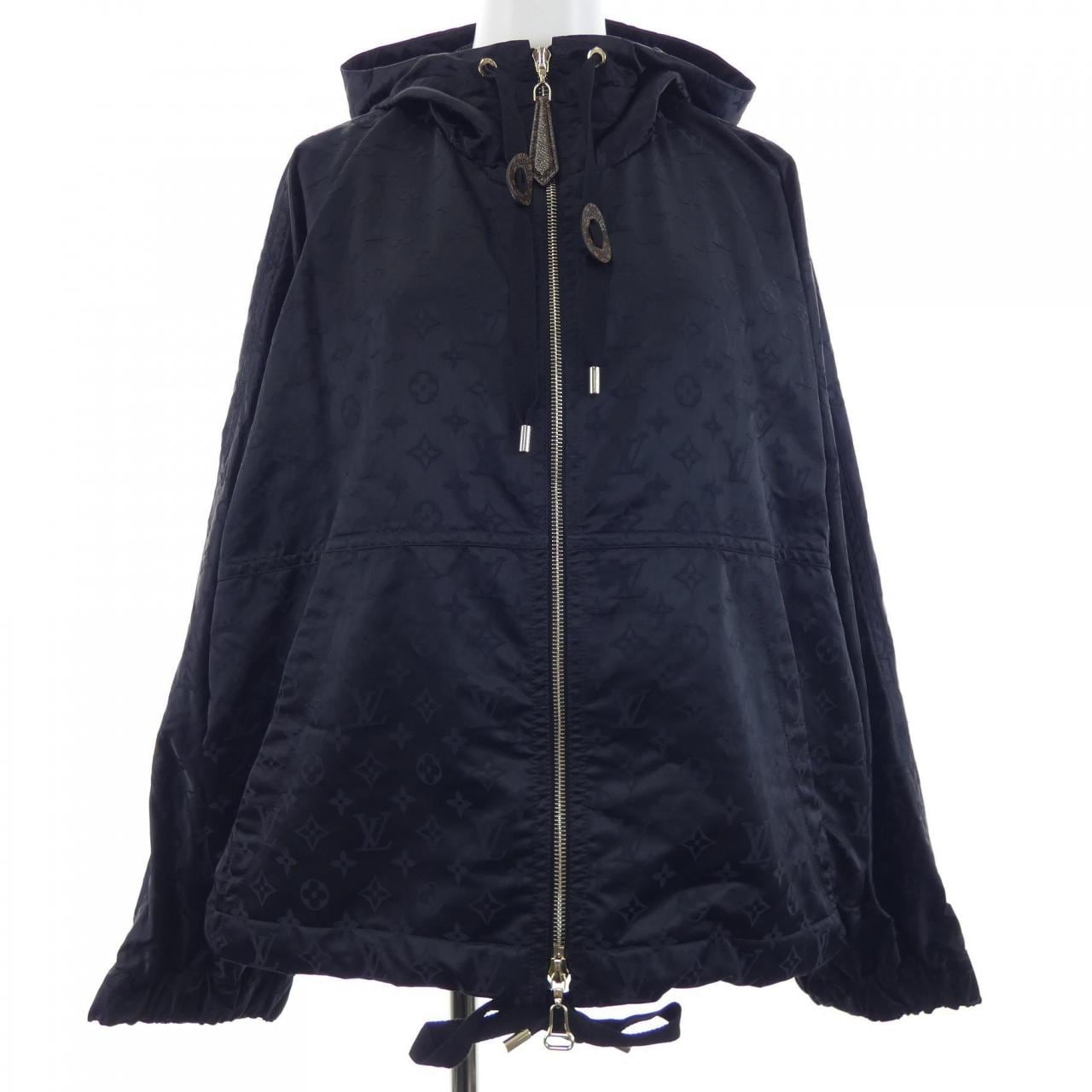 ルイヴィトン LOUIS VUITTON シャイニーモノグラム ショートパーカ FQOW48ZL9 ブルゾン