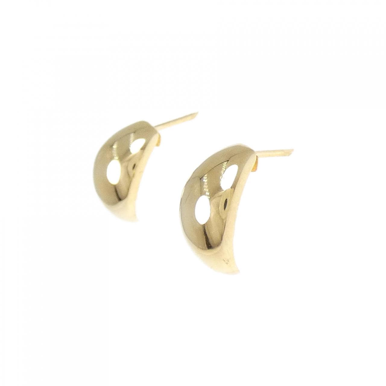 K18YG earrings