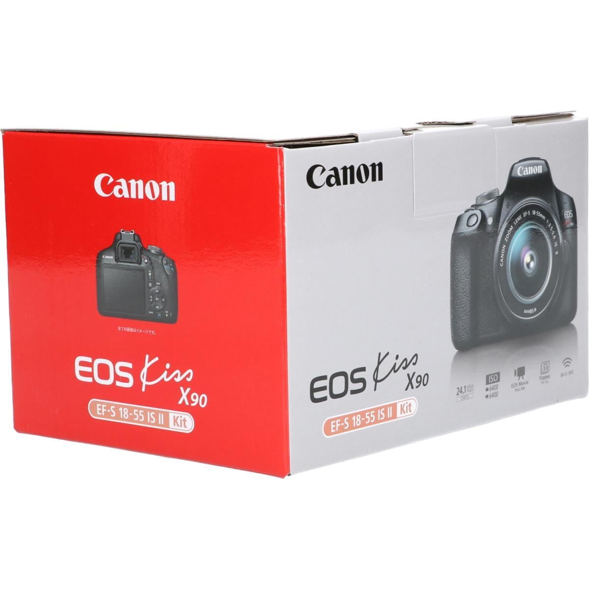 【未使用品】ＣＡＮＯＮ　ＥＯＳ　ＫＩＳＳ　Ｘ９０　１８－５５ＩＳⅡＫＩＴ