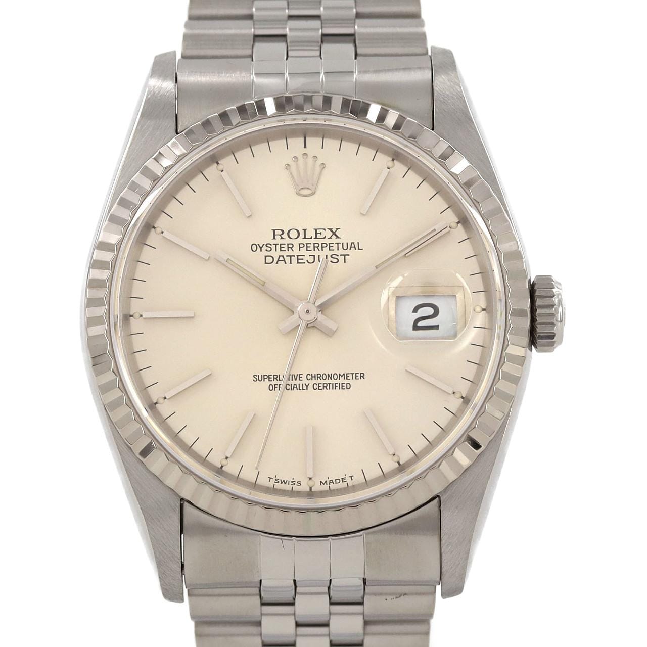 ROLEX Datejust 16234 SSxWG自動上弦S 編號