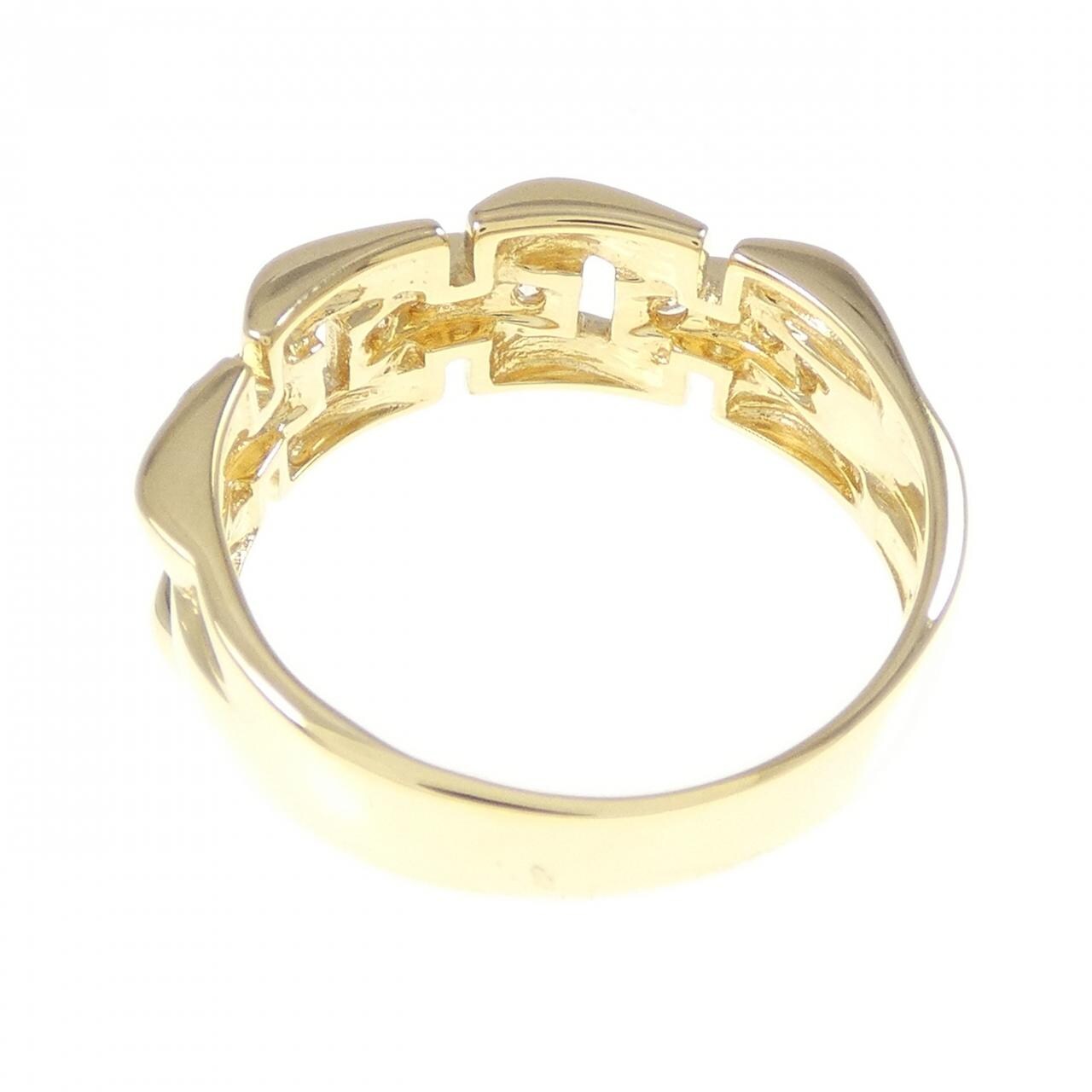 K18YG ダイヤモンド リング 0.25CT