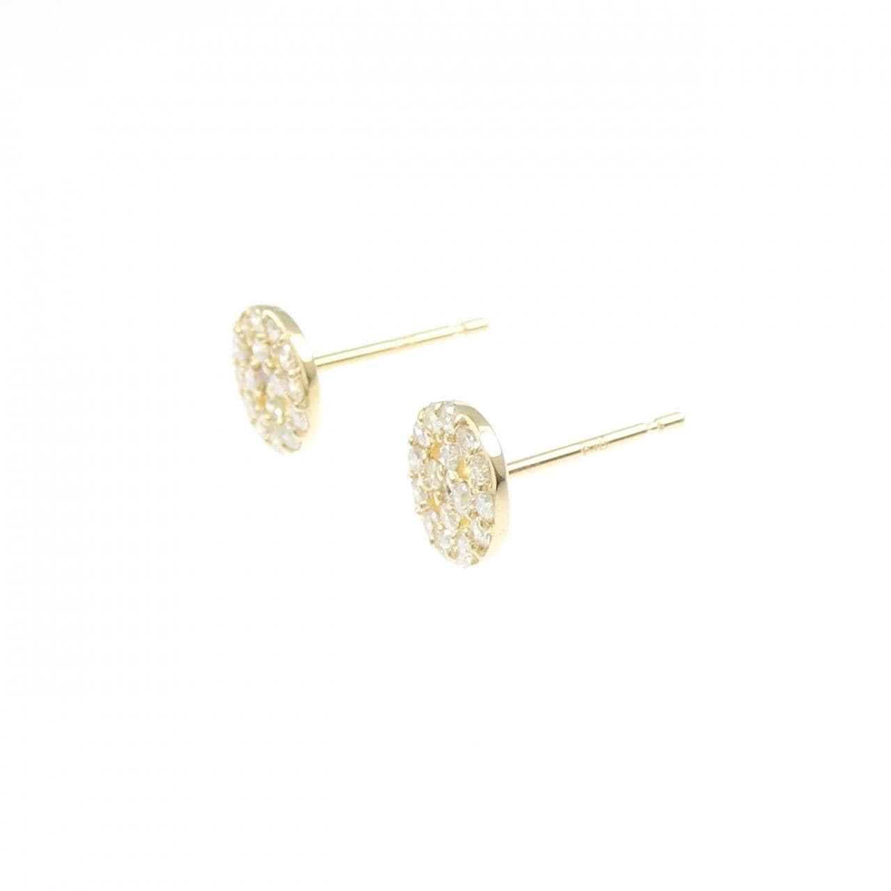 【リメイク】K18YG ダイヤモンド ピアス 0.20CT
