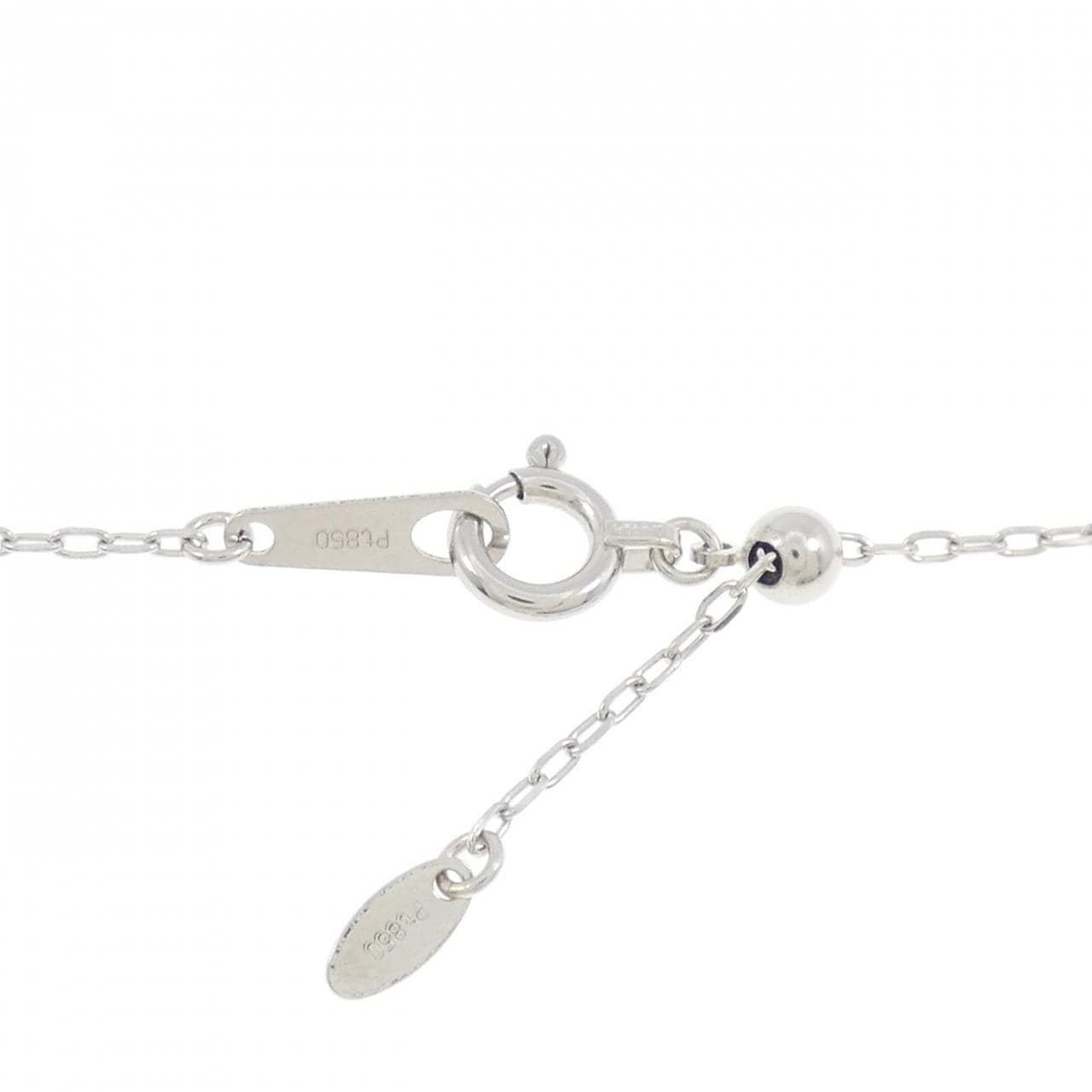 PT900/PT850 ダイヤモンド ネックレス 0.19CT