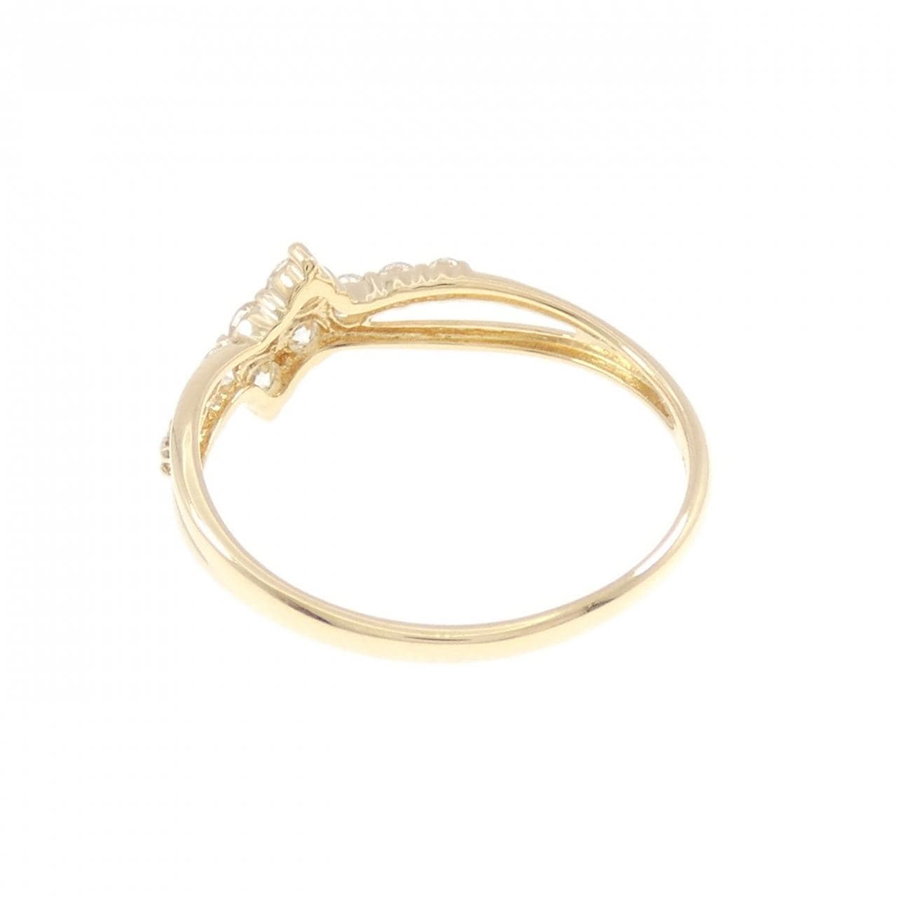 K18YG ダイヤモンド リング 0.26CT