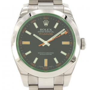 ロレックス ミルガウス 116400GV SS 自動巻 M番