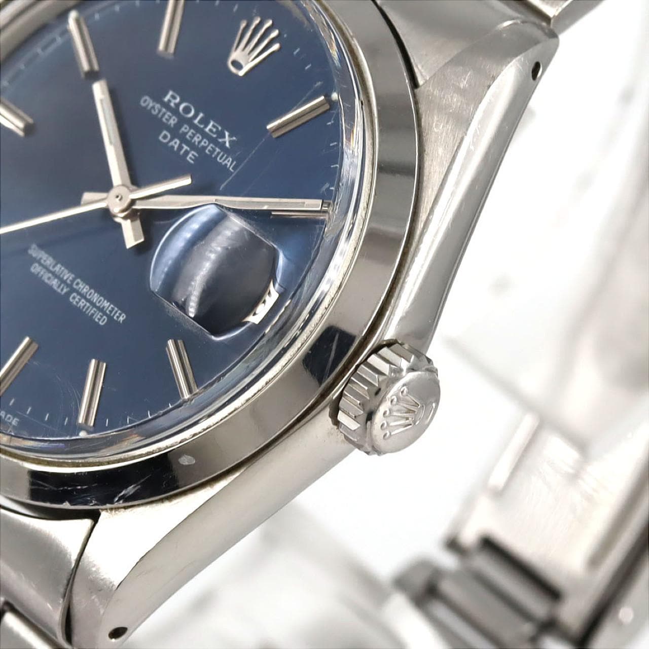 【ノーメンテナンス特価】ロレックス オイスターパーペチュアルデイト 1500 SS 自動巻 2番台