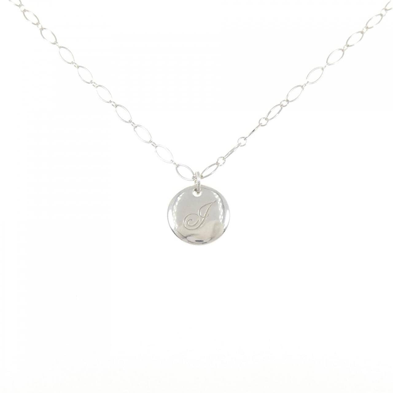 ティファニー ノーツ レター ネックレス