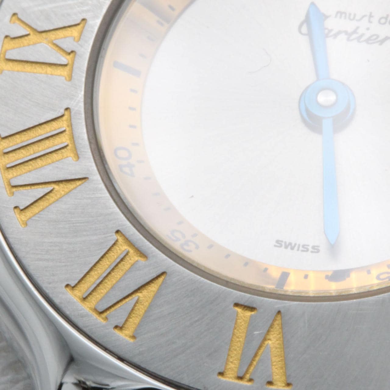 カルティエ マスト21SM コンビ W10073R6 SSxYG クォーツ