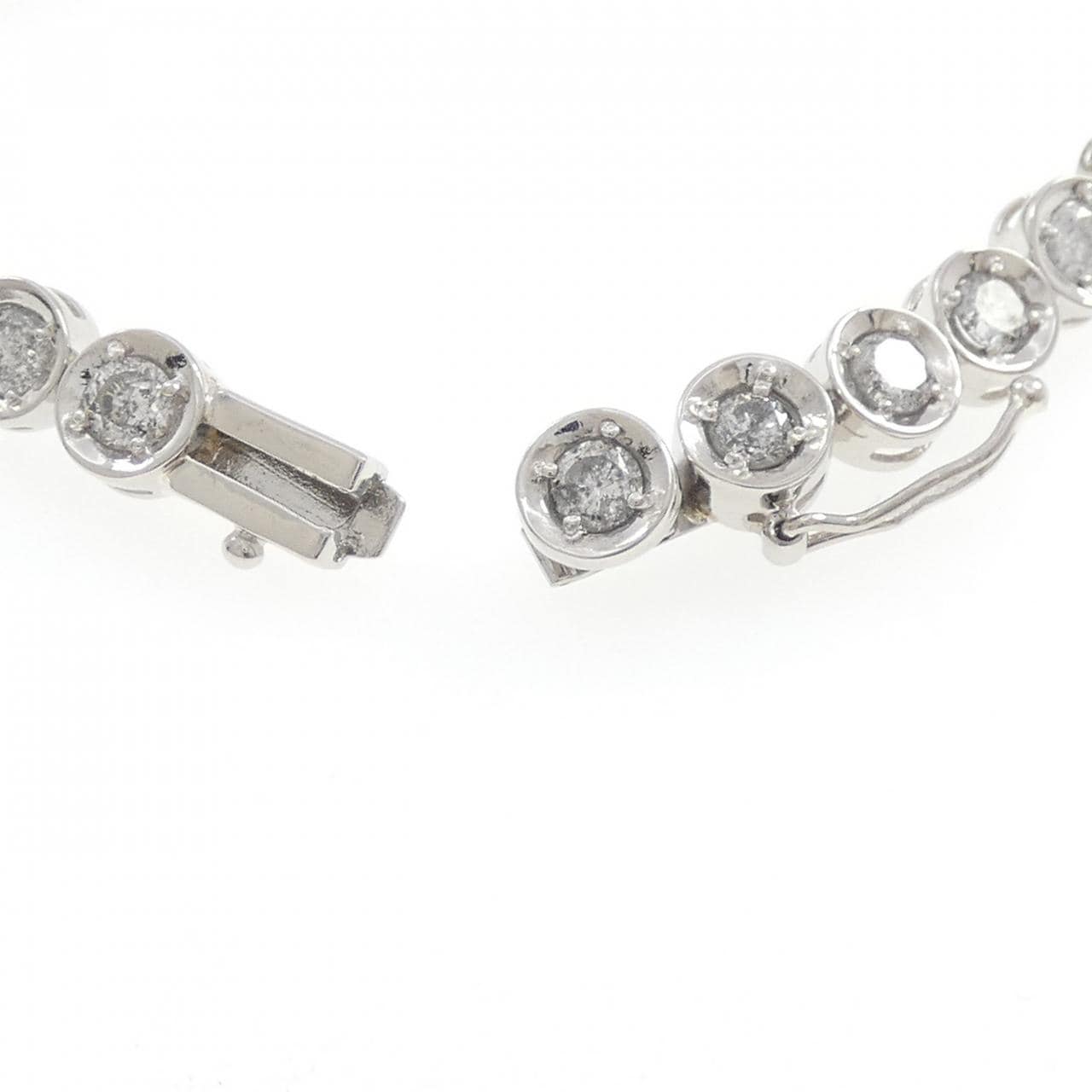 PT900 ダイヤモンド ブレスレット 5.00CT