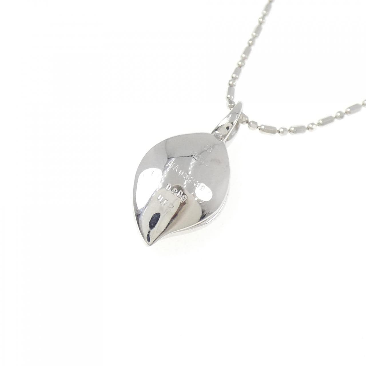 K18WG ダイヤモンド ネックレス 0.209CT