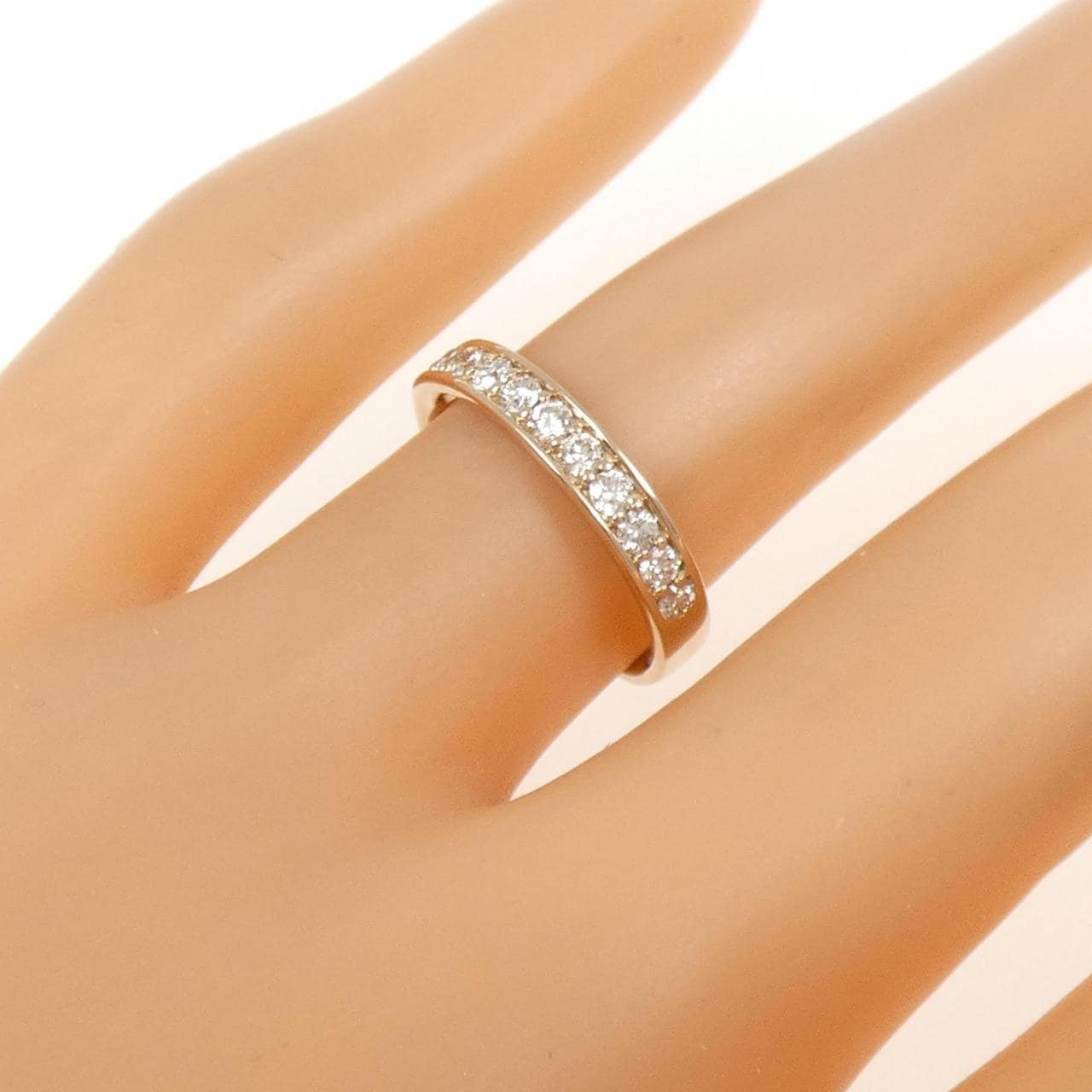 K18PG ダイヤモンド リング 0.31CT