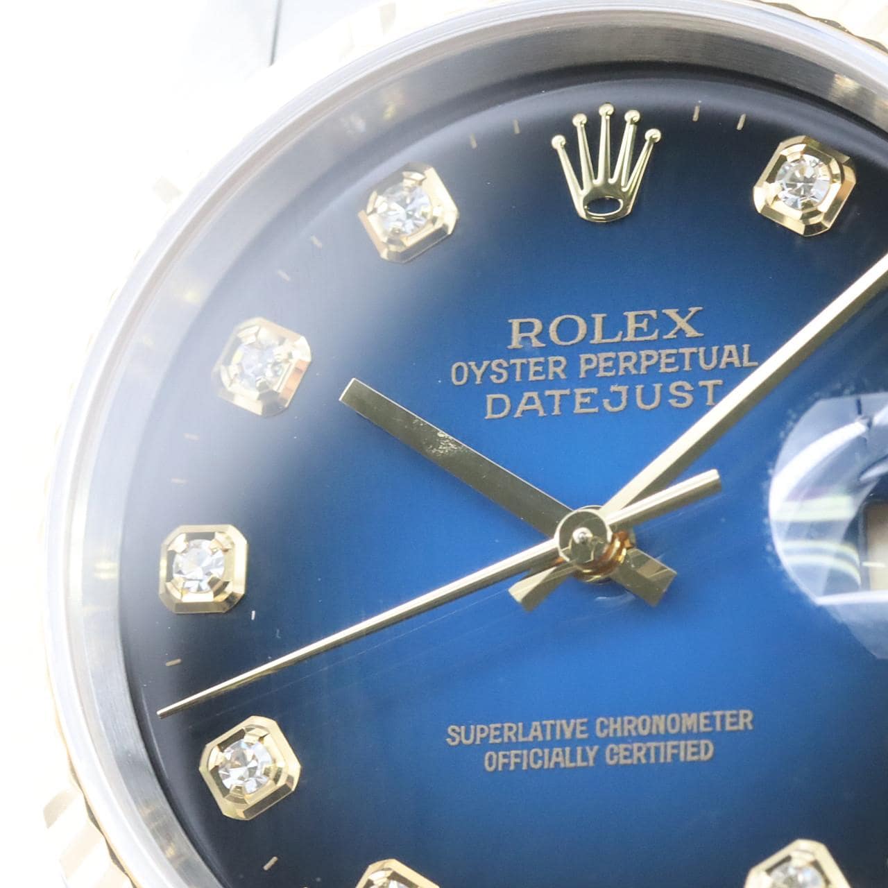 ROLEX Datejust 16233G SSxYG自动上弦W 编号