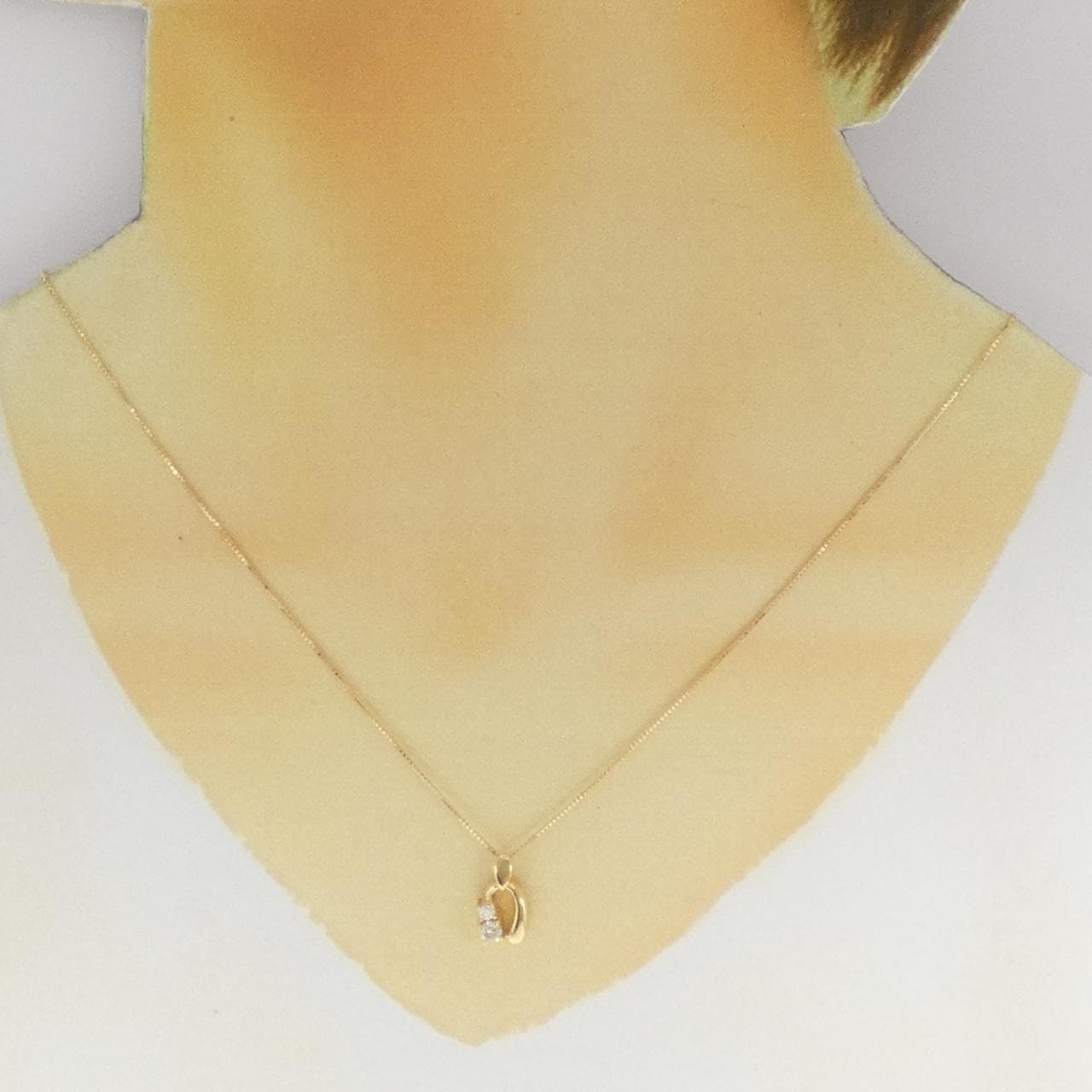 K18YG ダイヤモンド ネックレス 0.20CT