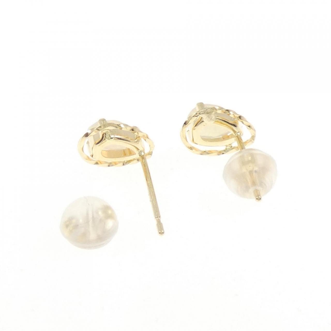 【新品】K18YG オパール ピアス