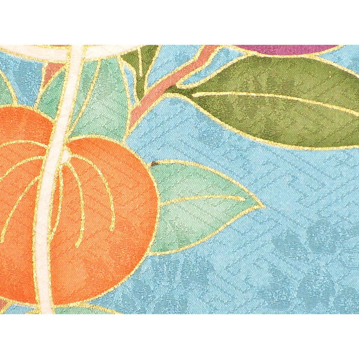 【新品】振袖　【吉澤織物】友禅金彩加工
