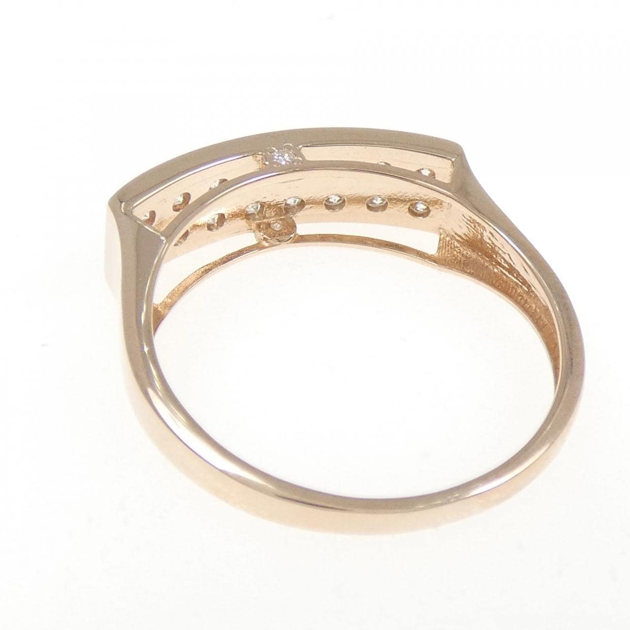 K18PG ダイヤモンド リング 0.50CT
