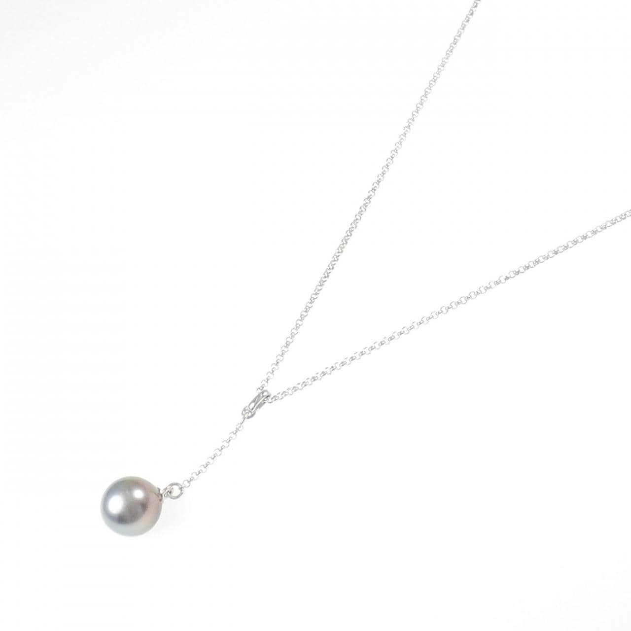 タサキ 黒蝶パール ネックレス 8.9mm