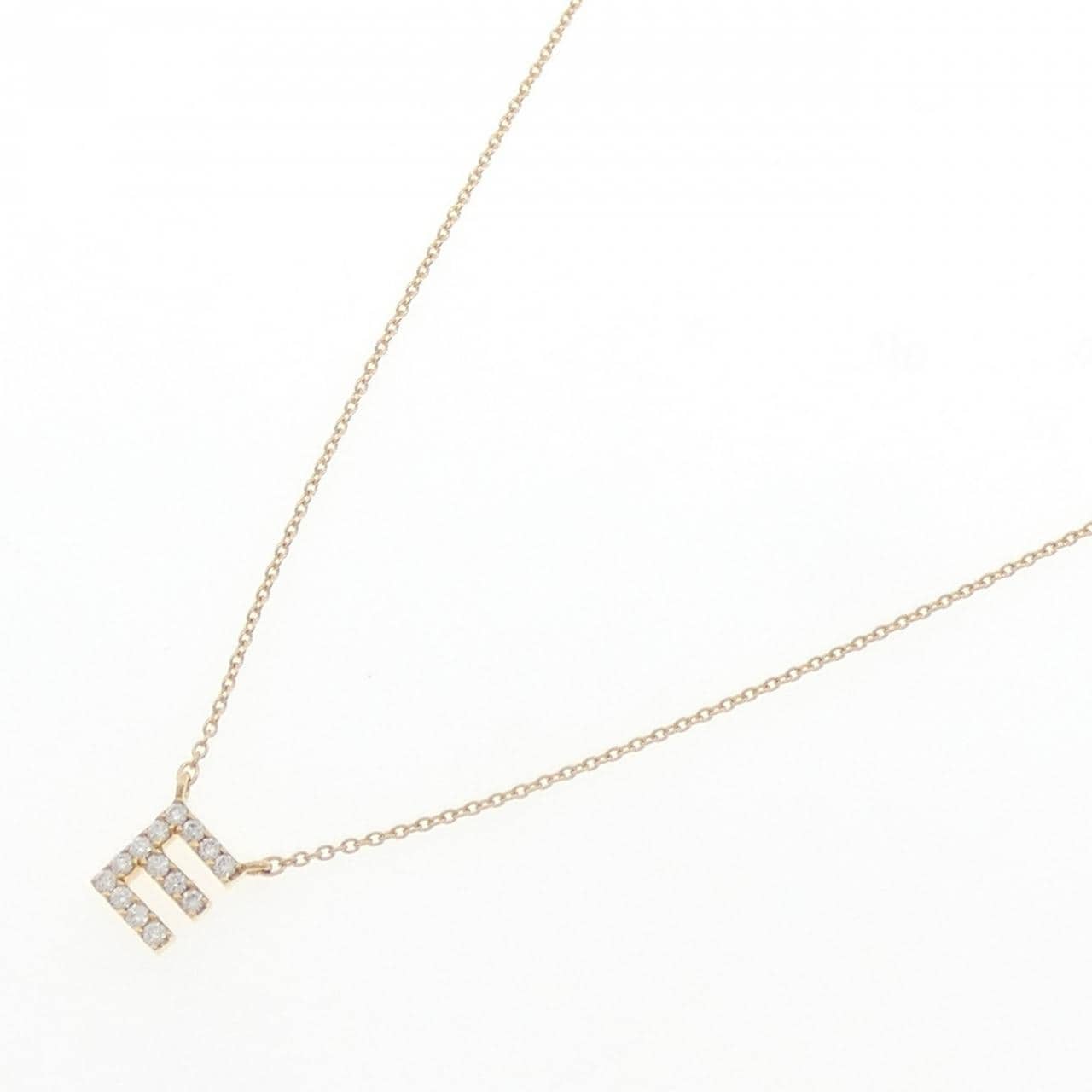 ギンザ タナカ ダイヤモンド ネックレス 0.11CT