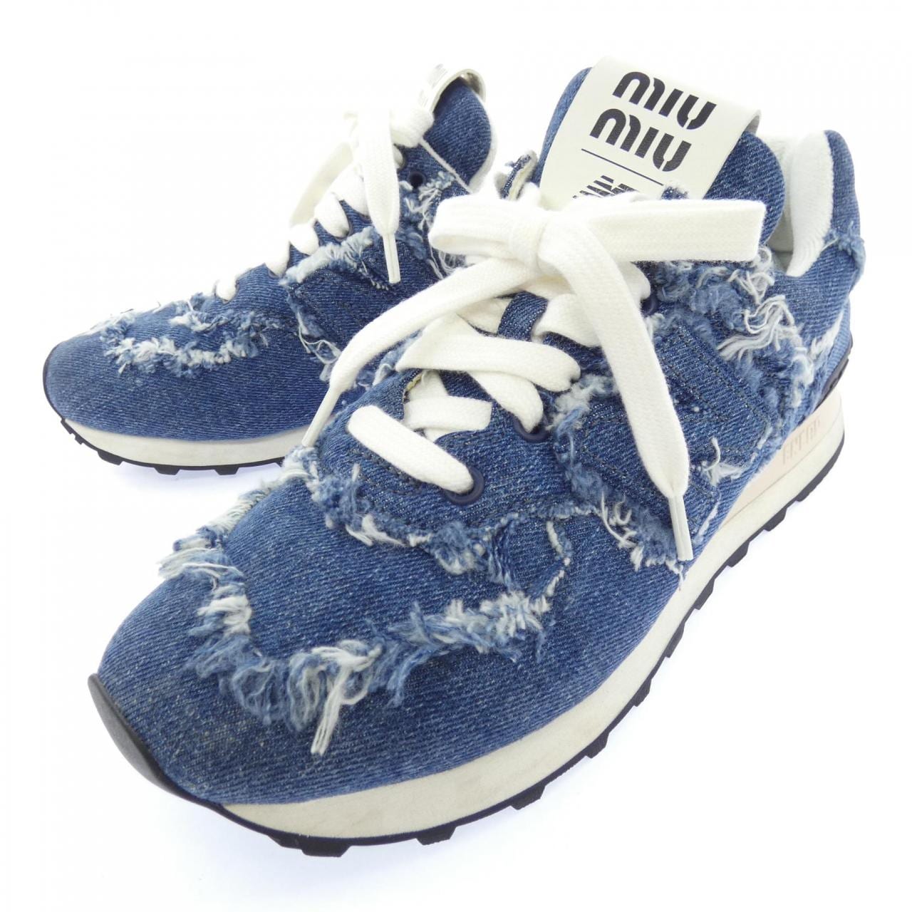 ミュウミュウ MIU MIU NEW BALANCE 574 5E765D スニーカー